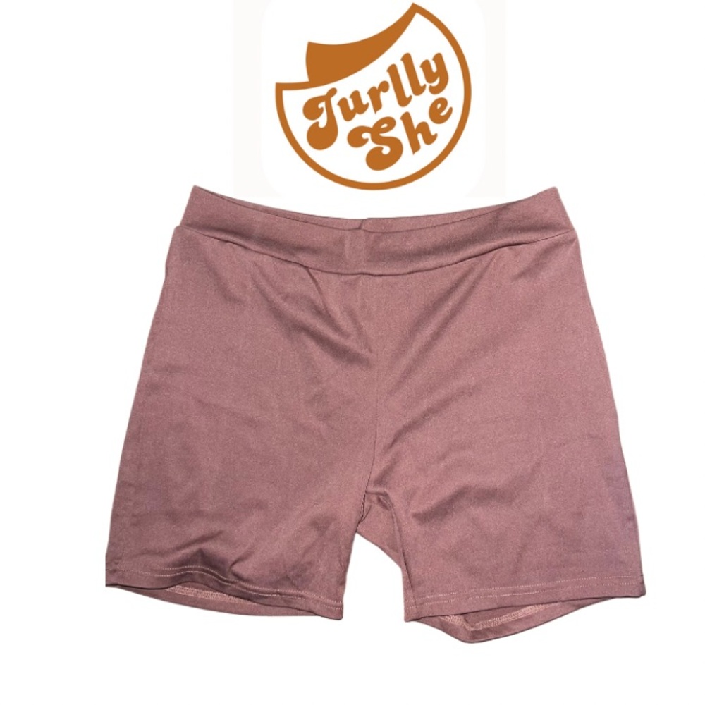 Jurllyshe Mauve Bike Shorts
